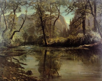 Yosemite Valley California Albert Bierstadt Landscape Oil Paintings